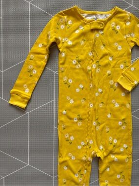 Carters|Baby girl/toddler long sleeve One-Piece footless Pajamas,ditsy florals•